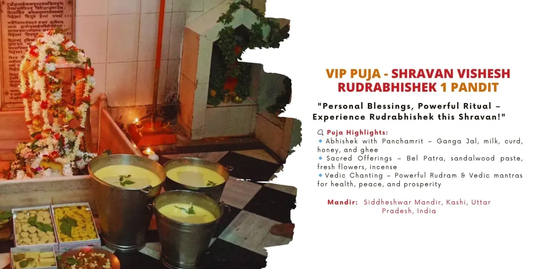 VIP Pooja - shravan vishesh Rudrabhishek 1 Pandit